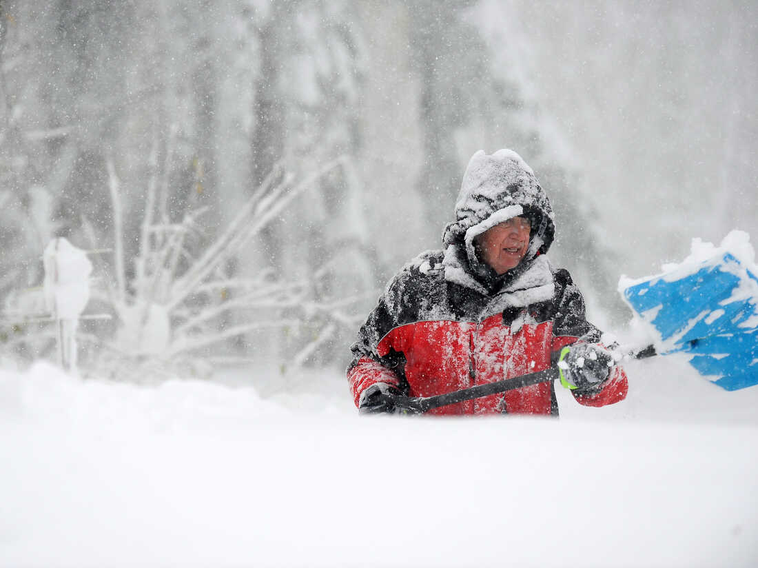 Intense Winter Storm Brings Multiple Feet Of Lake Effect Snow To Buffalo Area
