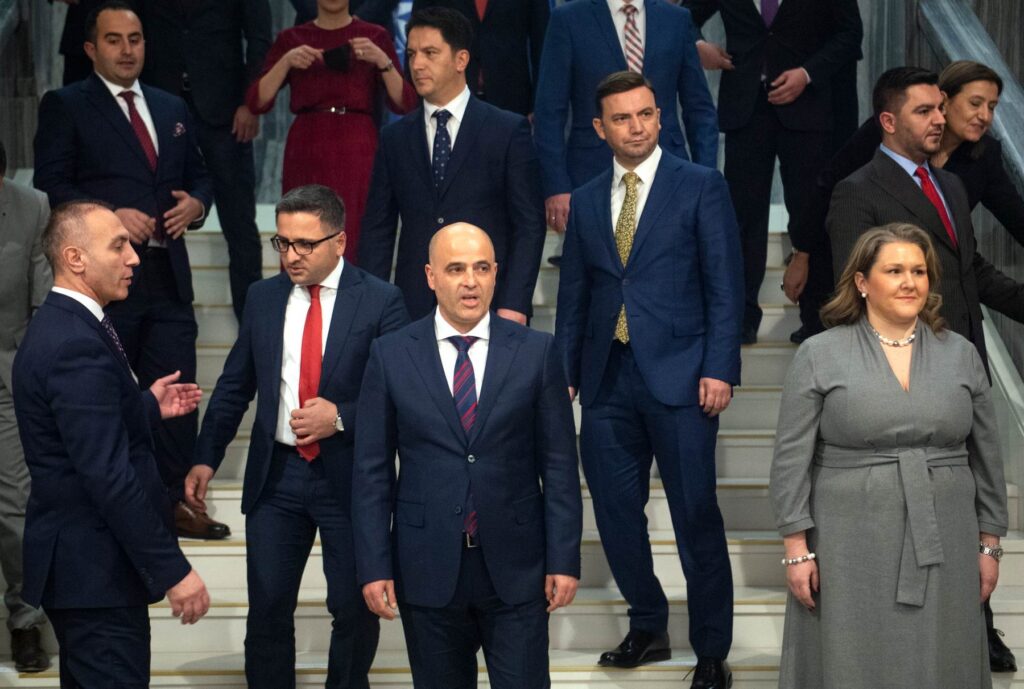 North Macedonia’s Parliament voted for a new cabinet