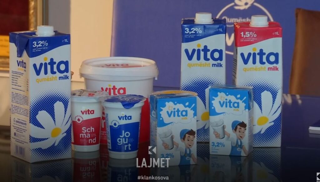 Dalin rezultatet, VITA: 100% qumësht