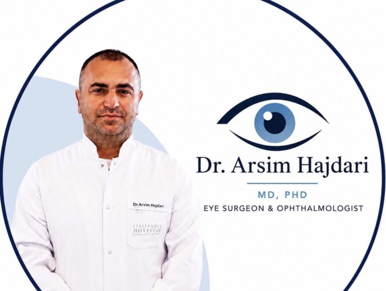 Prof. Ass. Dr. Arsim Hajdari njëri ndër kirurgët e syrit më të mirë në Kosovë dhe rajon