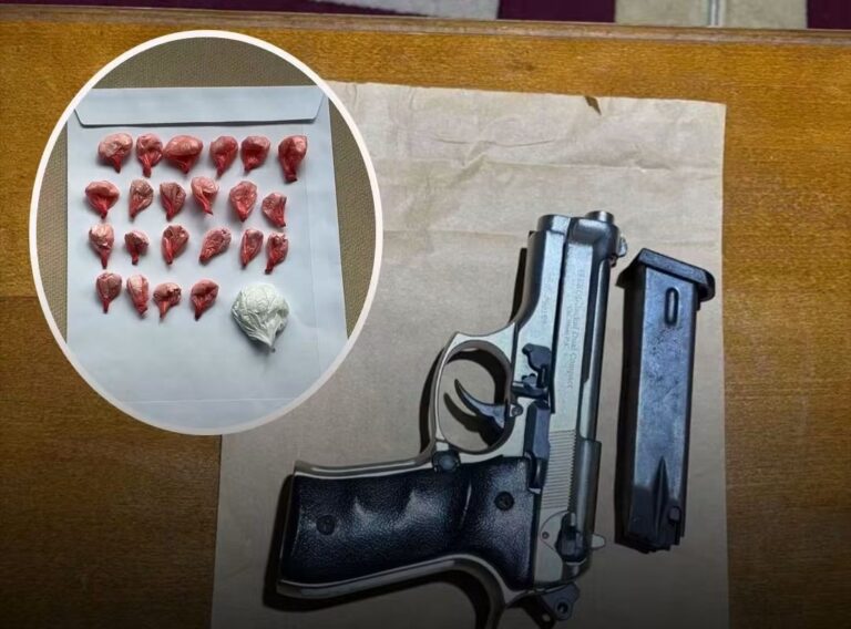 Kokainë dhe pistoletë në Reçicë të Madhe, arrestohet 57-vjeçari