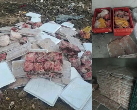 470 kilogramë mish dhe qebapë të pasigurt zbulohen në një frigorifer të paregjistruar