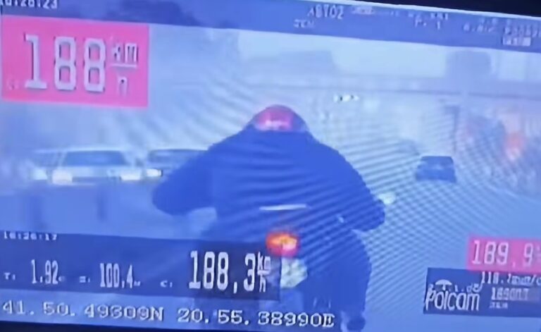 Me 188 km/h në autostradën Gostivar–Tetovë, arrestohet 27-vjeçari nga Gostivari (Video)