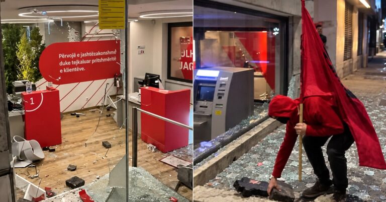 Shoket e Taulantit qe kerkonte nje bankomat
